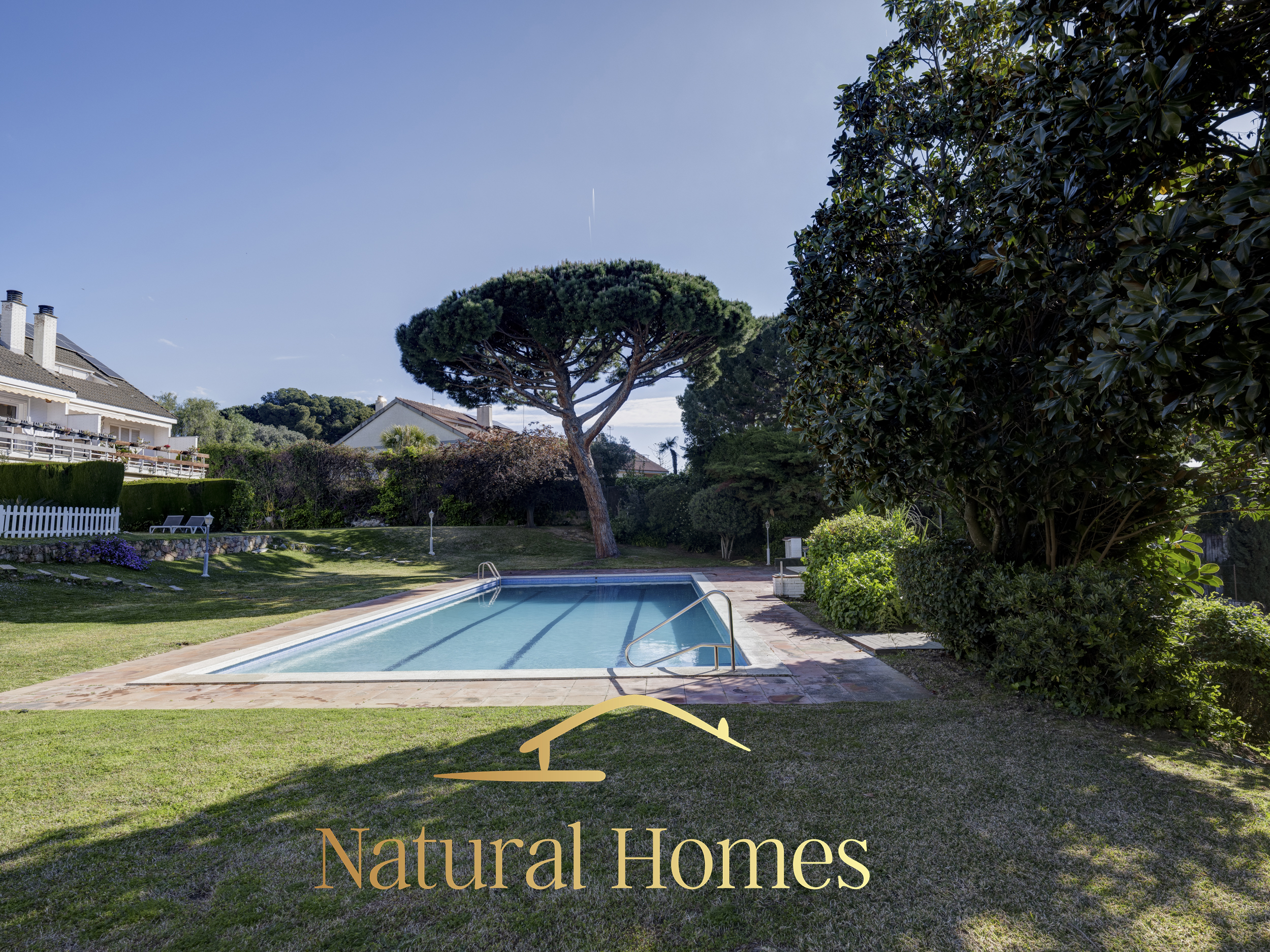 piscina (2) Semi-detached house with sea views in Sant Andreu de Llavaneres