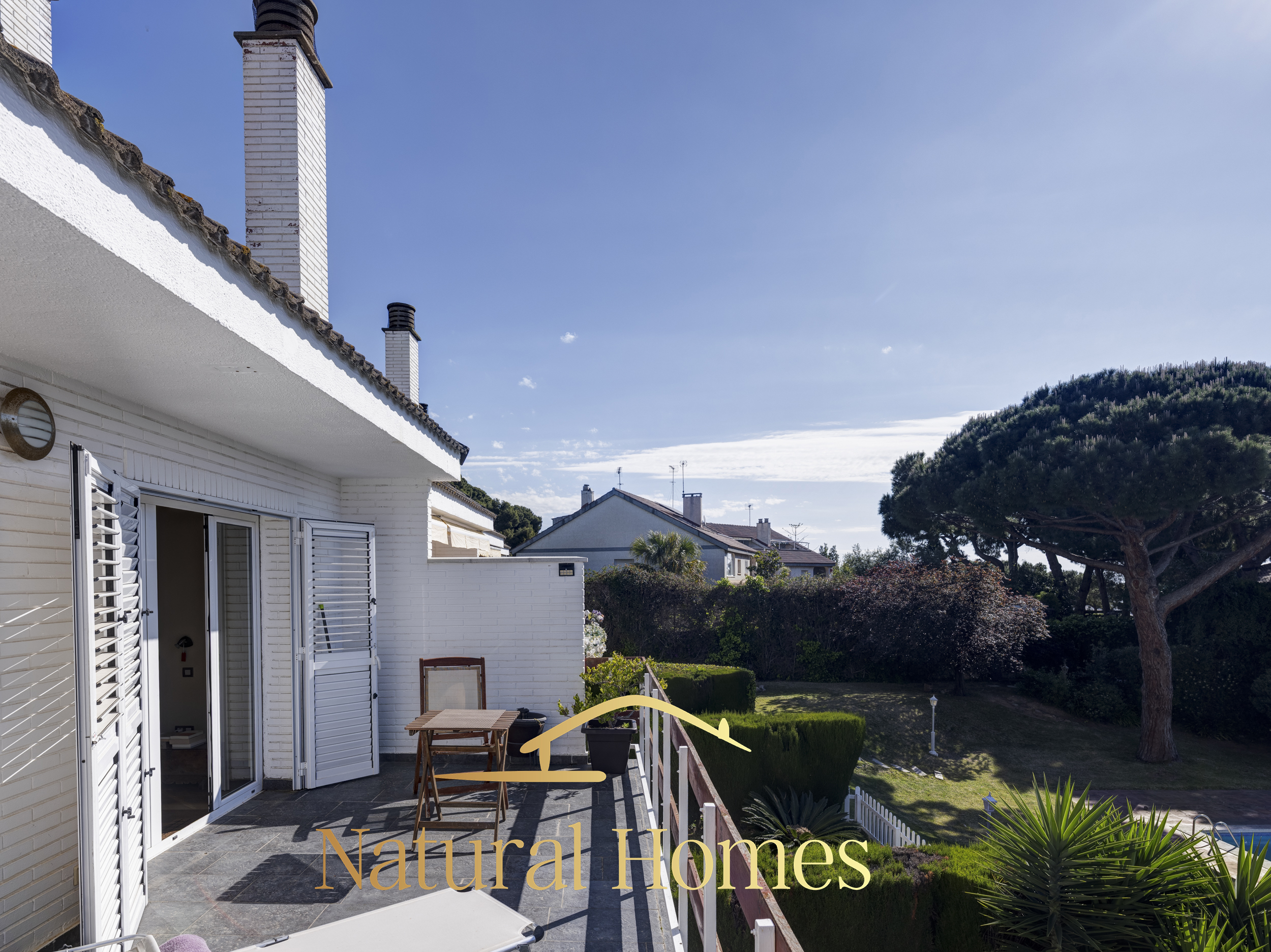 terraza (3) Semi-detached house with sea views in Sant Andreu de Llavaneres