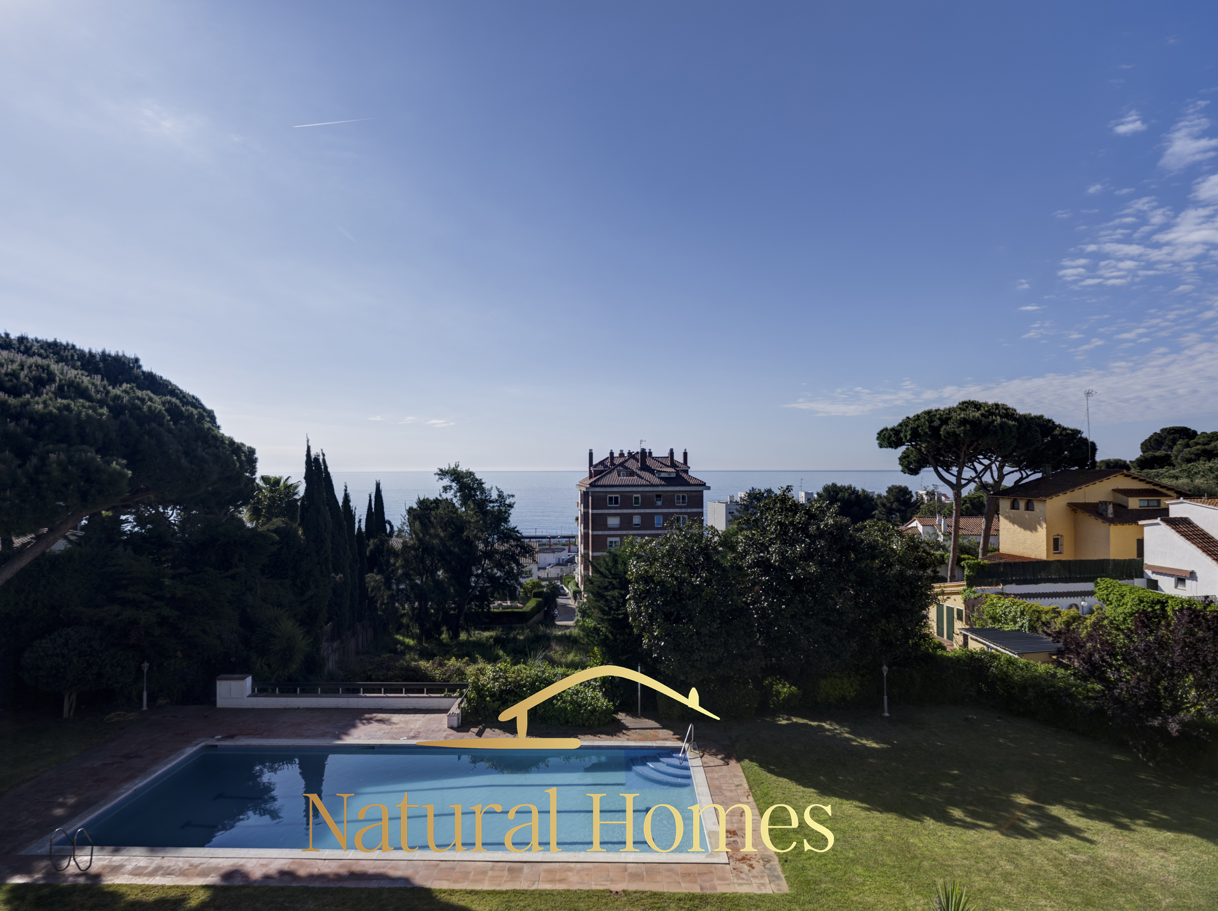 vistas Semi-detached house with sea views in Sant Andreu de Llavaneres