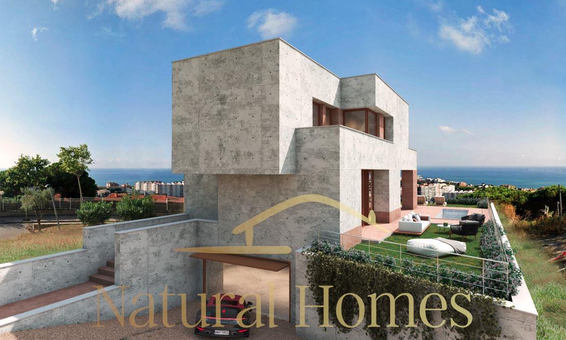 Espectacular casa de obra nueva en venta en Caldes d’Estrac
